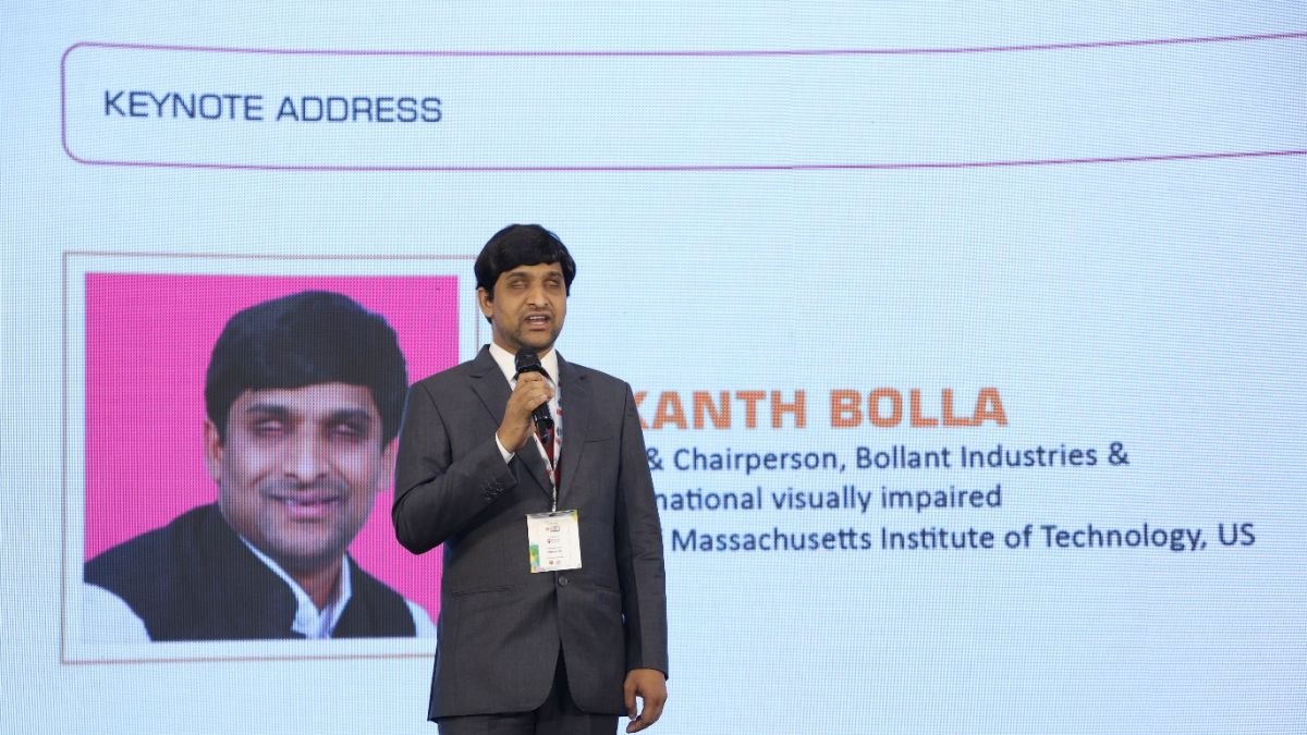 Visionary Entrepreneur Srikanth Bolla Inspires at 3rd Edition of ET Now Diversity and Inclusion Summit 2024