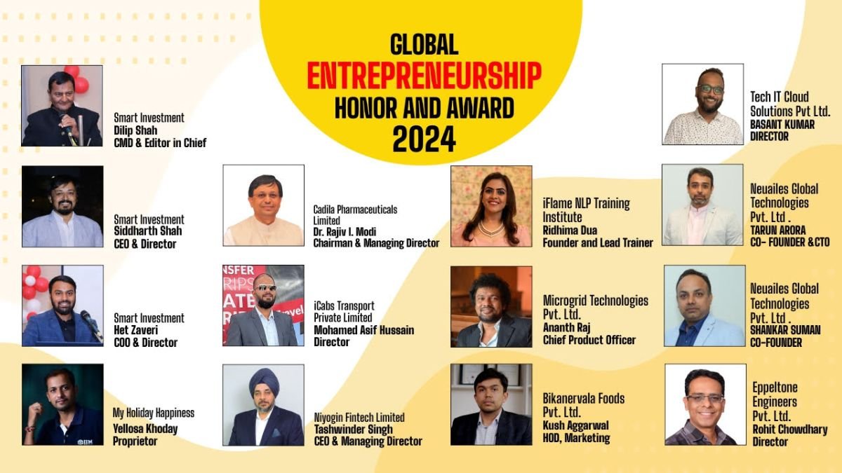 The “Global Entrepreneurship Honor and Award 2024” by the Corporate Connect