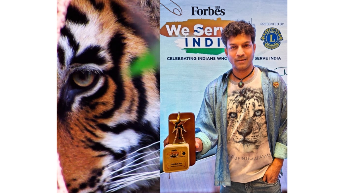 Bollywood Composer-Singer Abhishek Ray Wins The Forbes Award For Wildlife Conservation