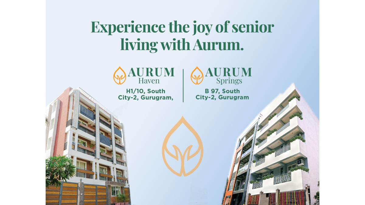 Aurum Living Emerges as India’s Most Trailblazing Senior-Living Brand