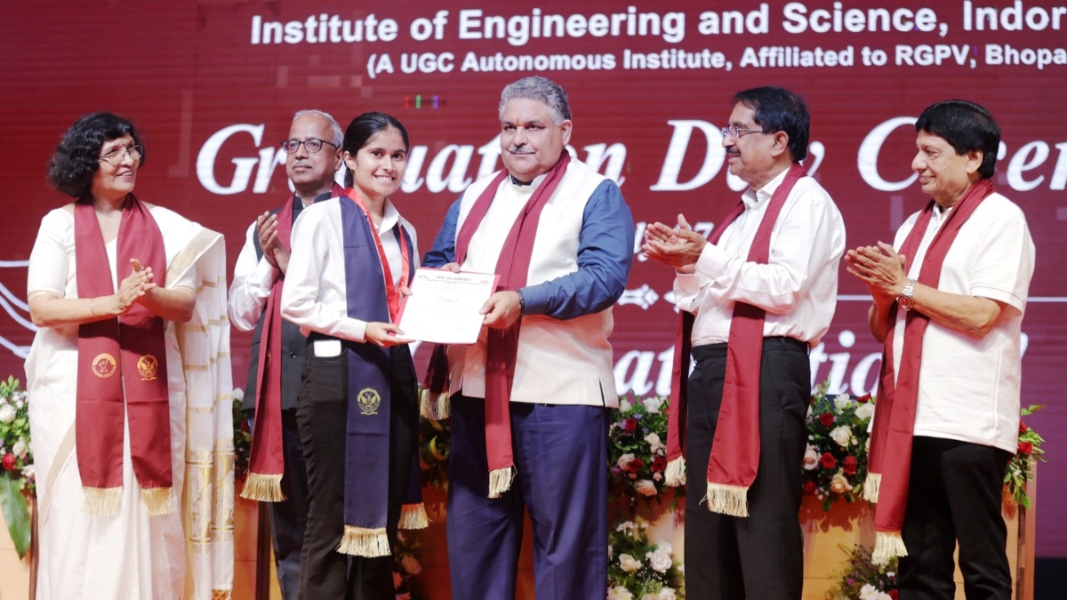 Grand Graduation Ceremony Held at IPS Academy, 746 Students Conferred Certificates
