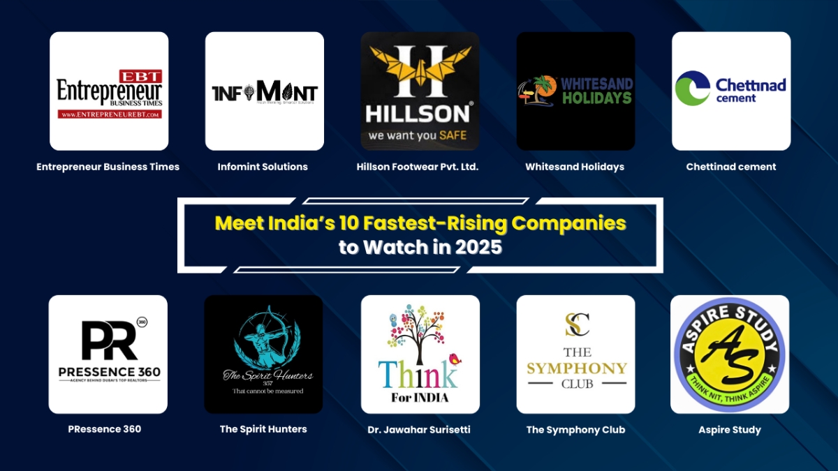 Meet India’s 10 Fastest-Rising Companies to Watch in 2025
