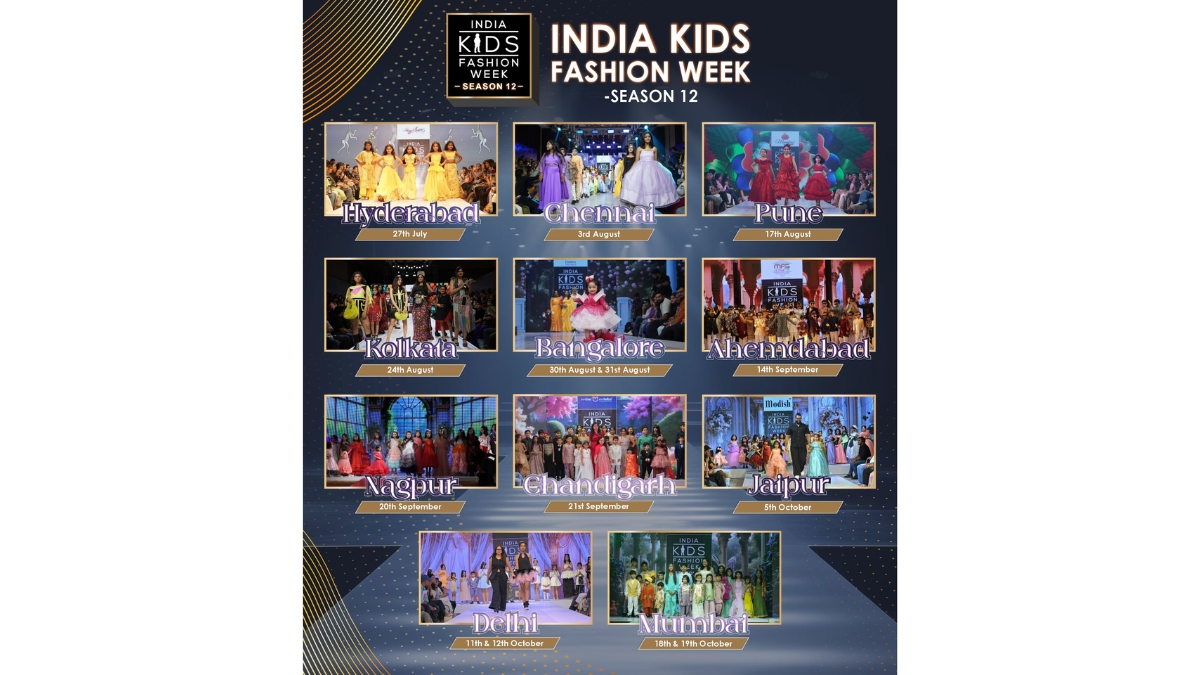 India Kids Fashion Week Season 12: Where Style Meets Imagination Across 11 Cities