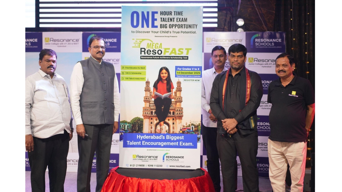 JD Lakshminarayana Garu Unveils Hyderabad’s Biggest Talent Exam – MEGA ResoFAST