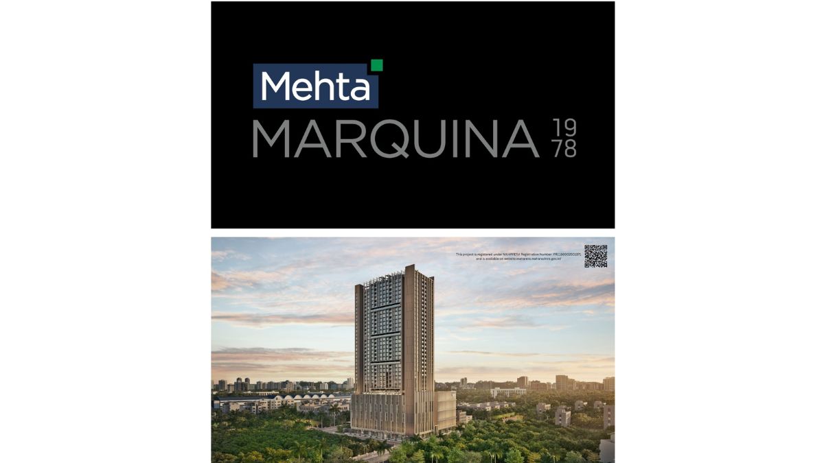 Mehta Realty perfects the art of balance with Mehta Marquina, East Goregaon’s tranquil oasis where indulgent luxury meets conscious living
