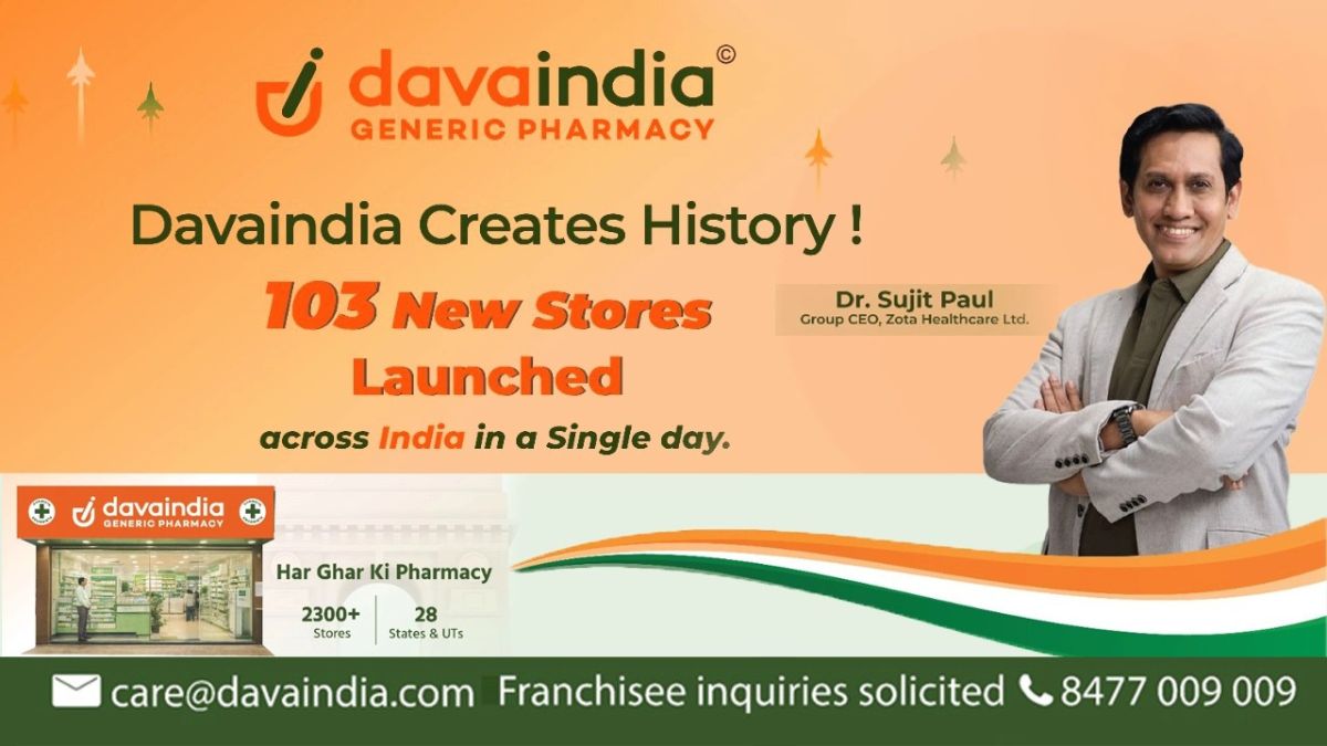 Davaindia Launches 77 New Company Stores on India’s 77th Republic Day, Strengthening Its Mission of Affordable Healthcare