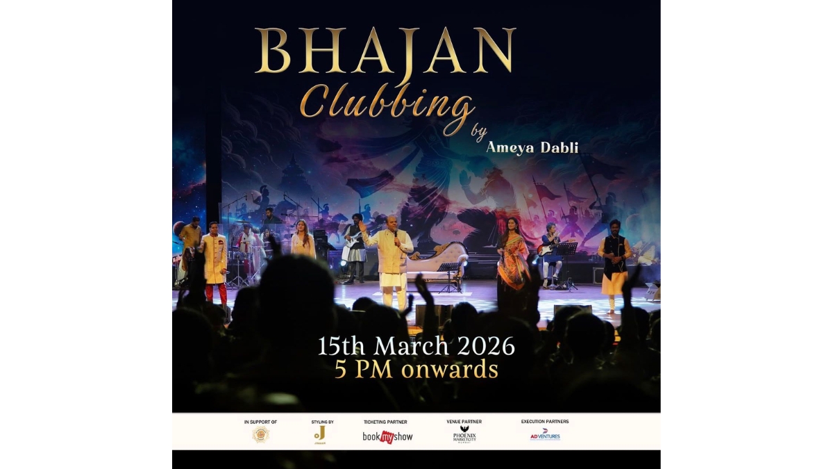 Celebrated Performer of President Droupadi Murmu and PM Narendra Modi, Ameya Dabli to Headline “Bhajan Clubbing” on 15th March, 2026 in Mumbai-PNN