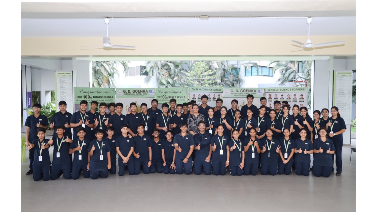 G. D. Goenka International School, Surat Continues Its 13-Year Legacy of Academic Excellence in CBSE Class 12 Board Results