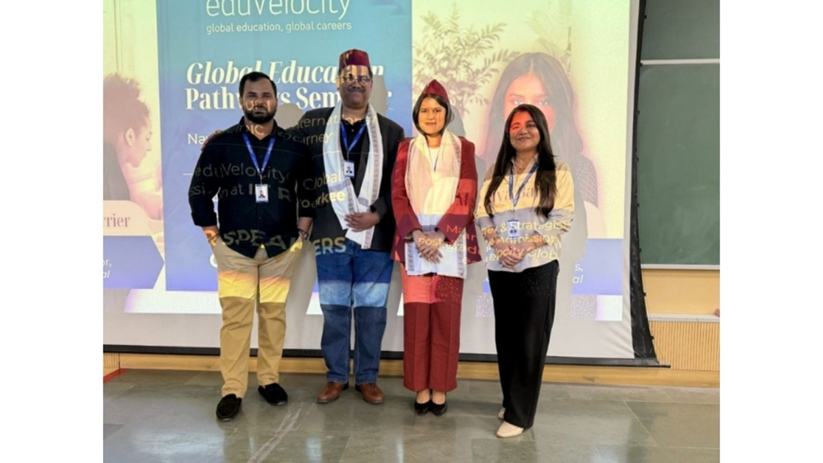At IIT Roorkee’s COMET’26, eduVelocity Guides Students on Strategic Global Education Planning