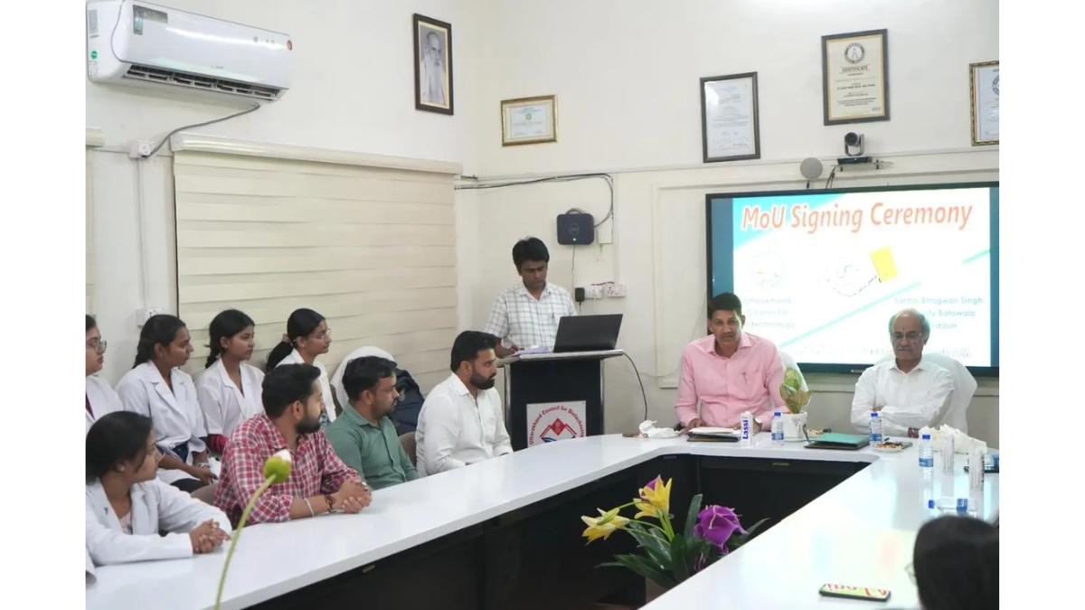 SBS University and UCB Sign MOU to Advance Research and Innovation in the State