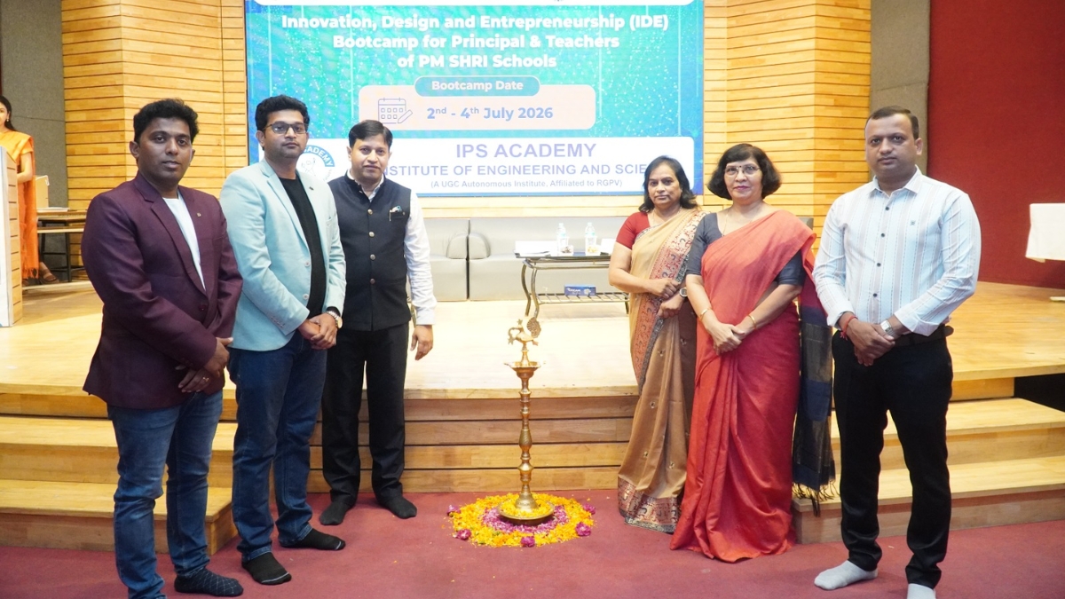IPS Academy Organises Three-Day IDE Bootcamp for PM SHRI School Principals and Teachers