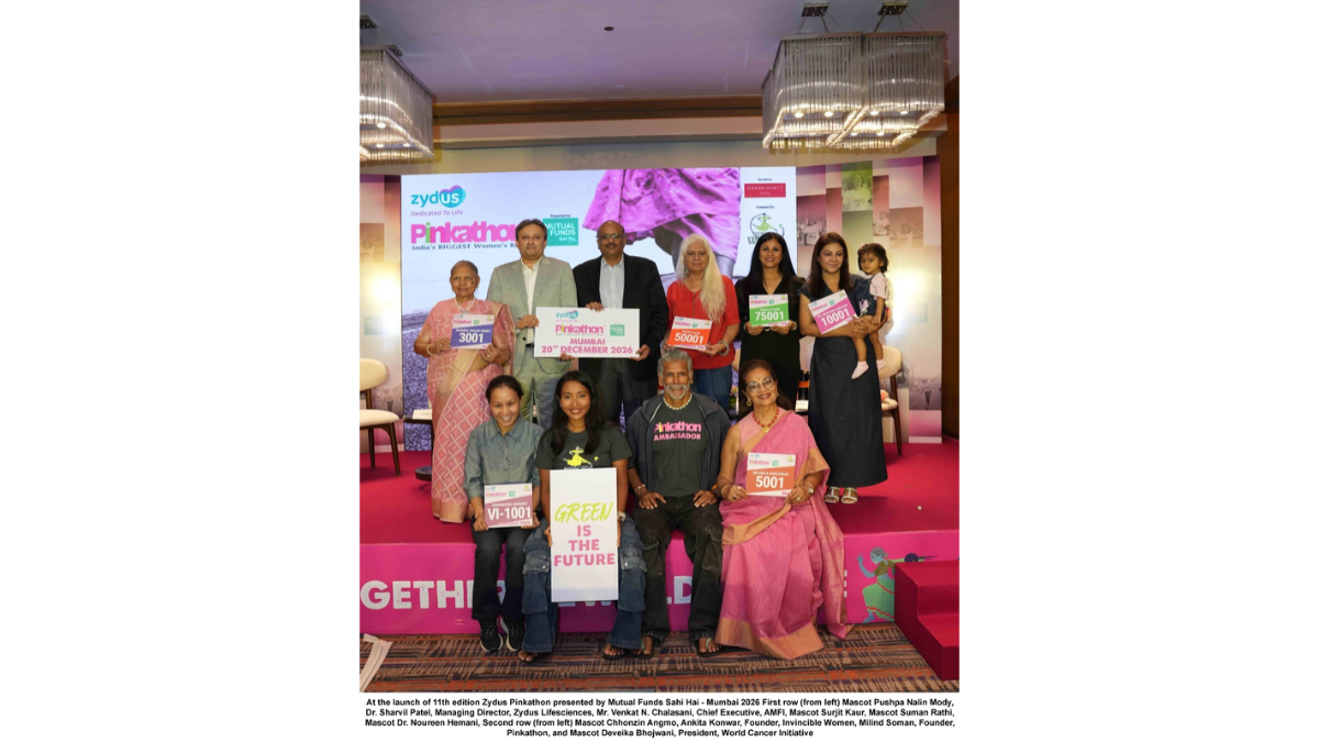 Zydus Pinkathon Title Partner Zydus Lifesciences & Presented by Mutual Funds Sahi Hai expands to 12 cities, advances vision to take India’s biggest women’s run to 52 cities